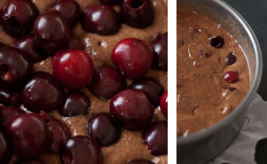 cherries in chocolate cake cherries in chocolate cake