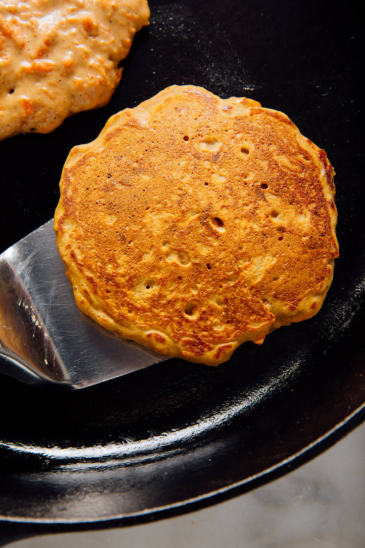 how to cook carrot cake pancakes