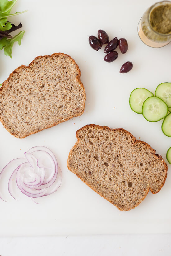 Greek sandwich ingredients Greek sandwich ingredients