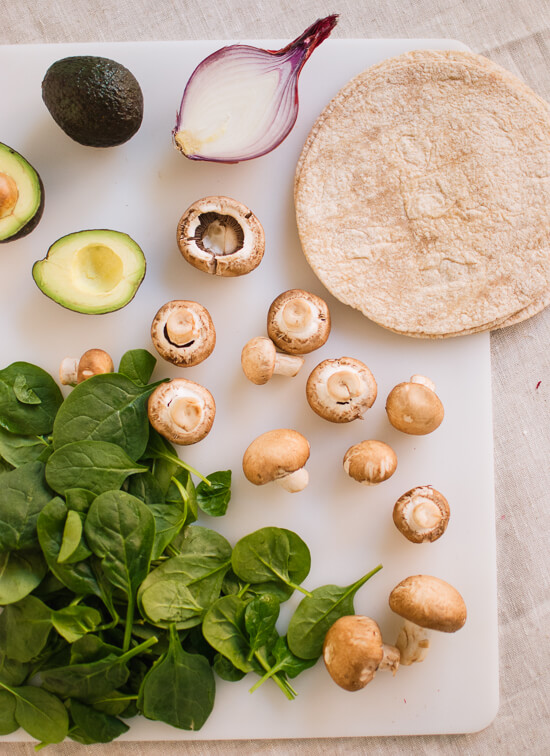 quesadilla ingredients