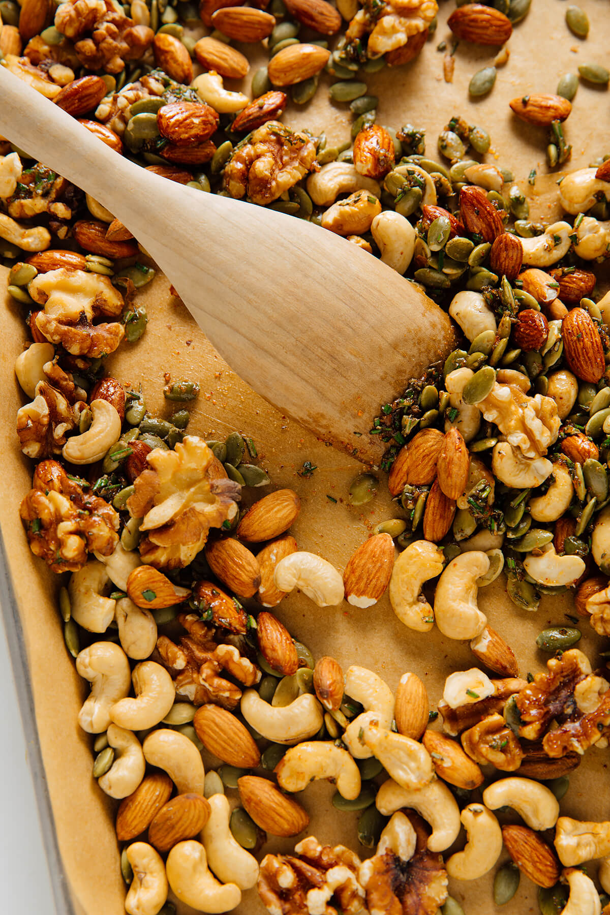 stirring nuts