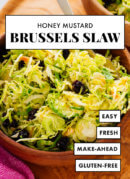 brussels sprout coleslaw