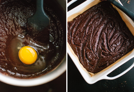 brownie batter