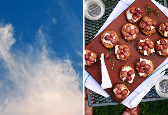 outdoor crostini