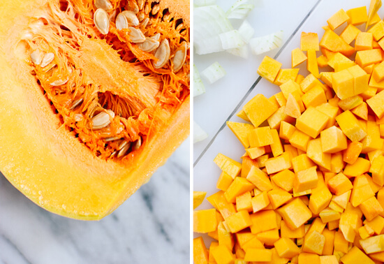 butternut and onion