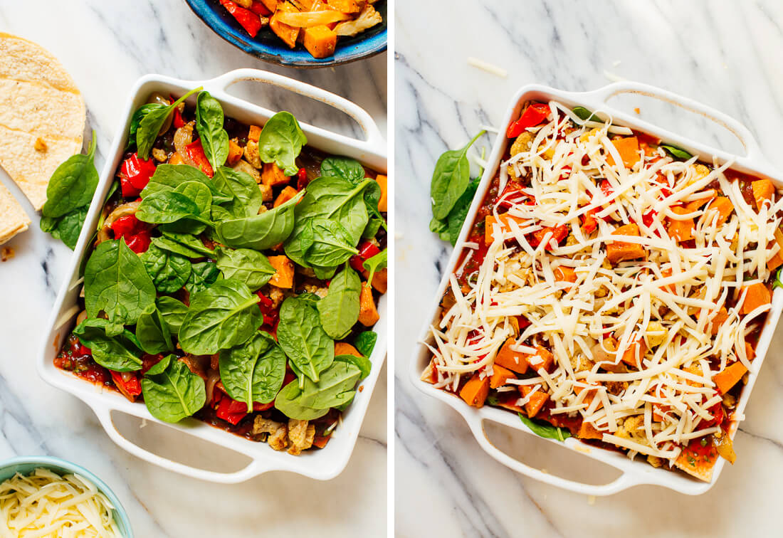 how to make enchilada casserole