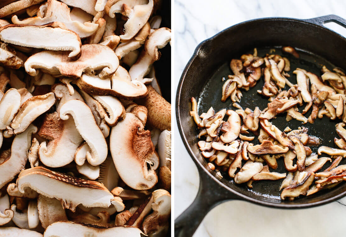 shiitake mushrooms