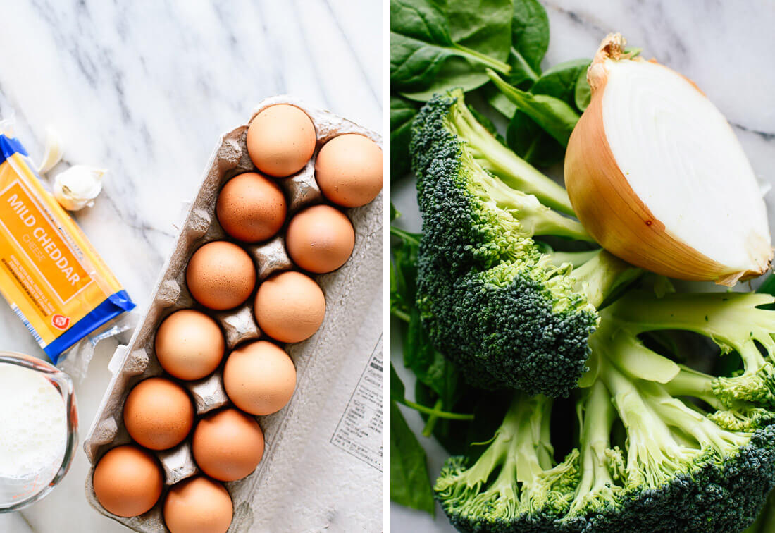 eggs and broccoli