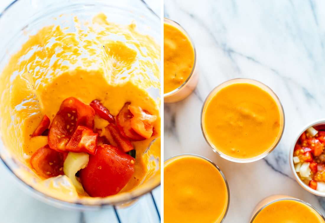 how to make gazpacho
