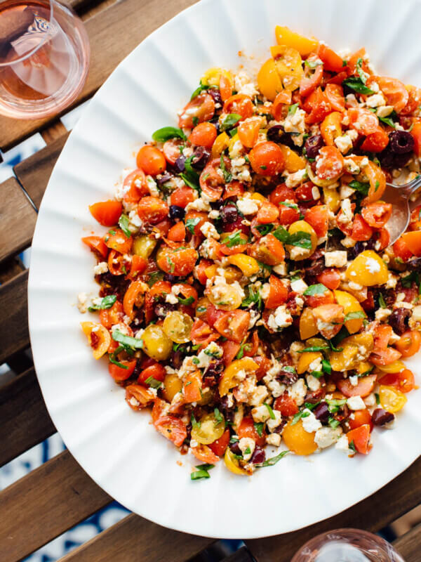 Mediterranean tomato feta dip