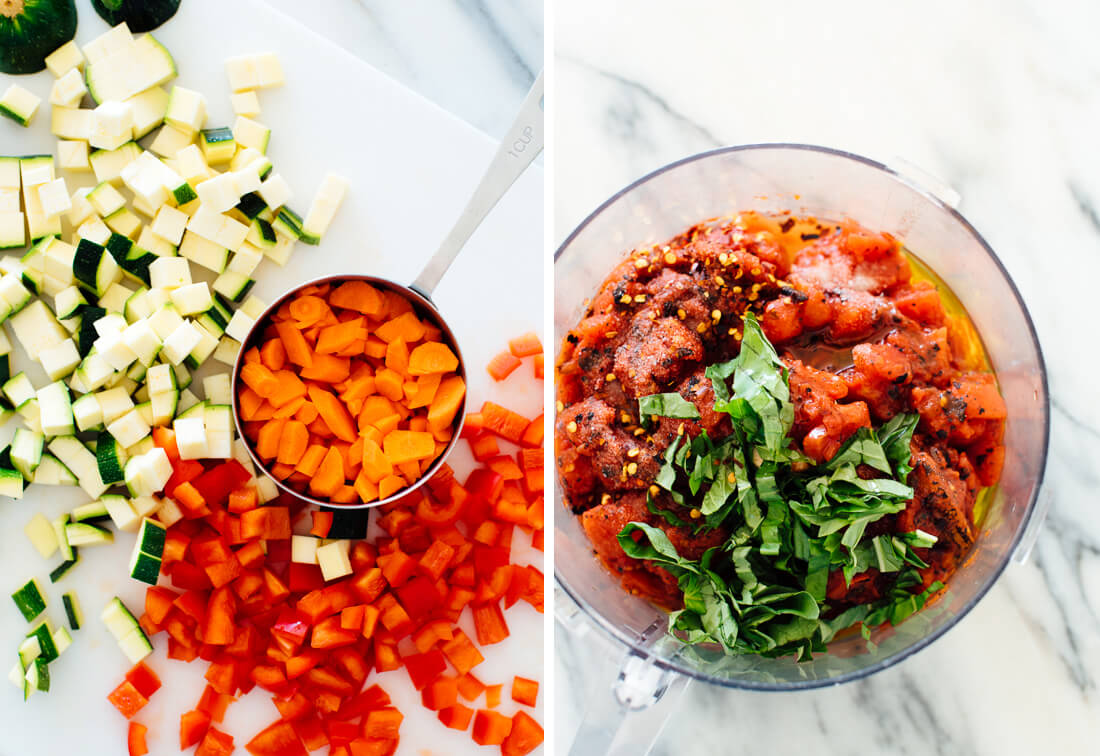 vegetable lasagna ingredients
