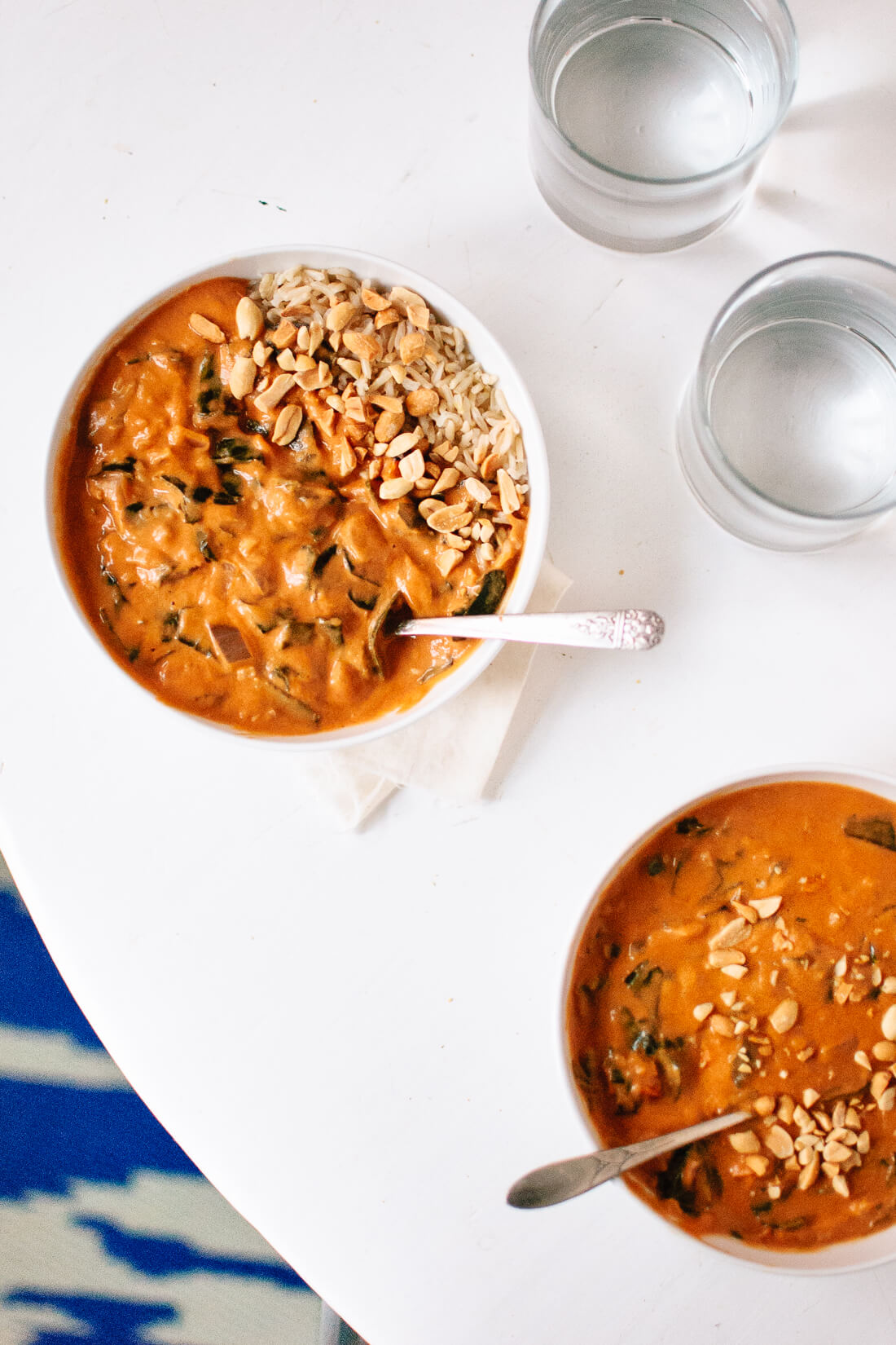 West African Peanut Soup recipe from cookieandkate.com West African Peanut Soup