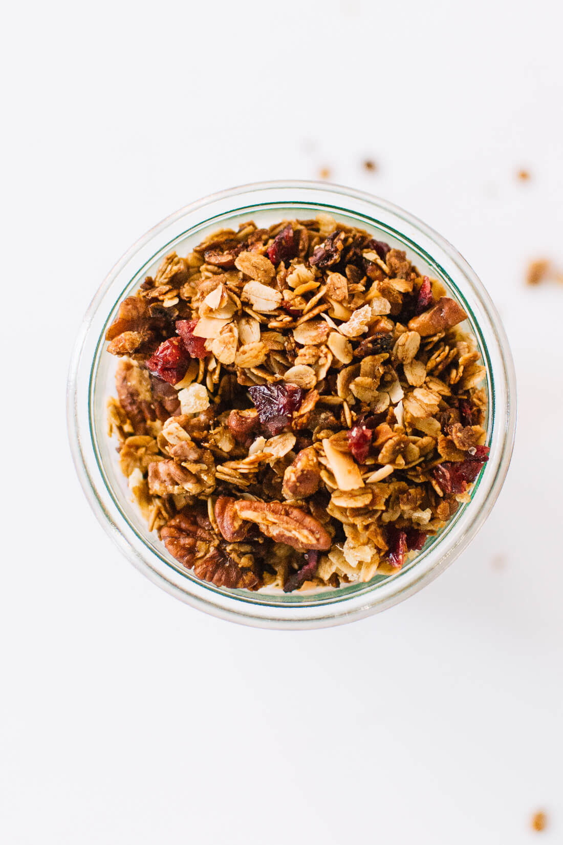 Gingerbread granola from cookieandkate.com gingerbread granola recipe
