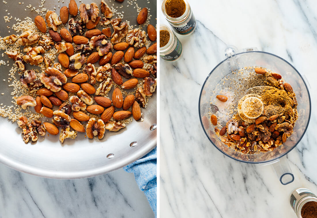 dukkah ingredients