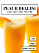 peach bellini recipe