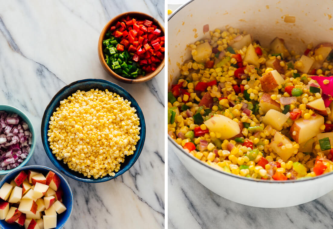 corn chowder ingredients