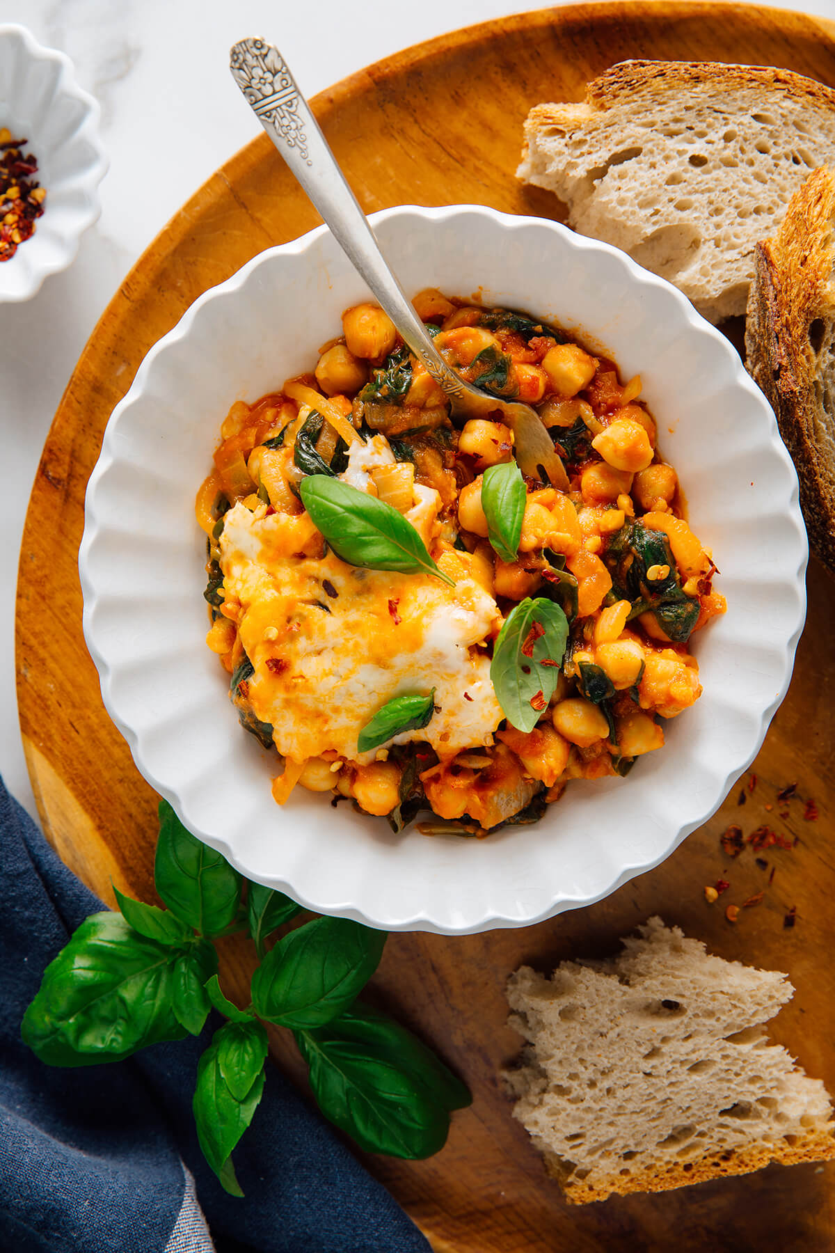 pizza beans in bowl
