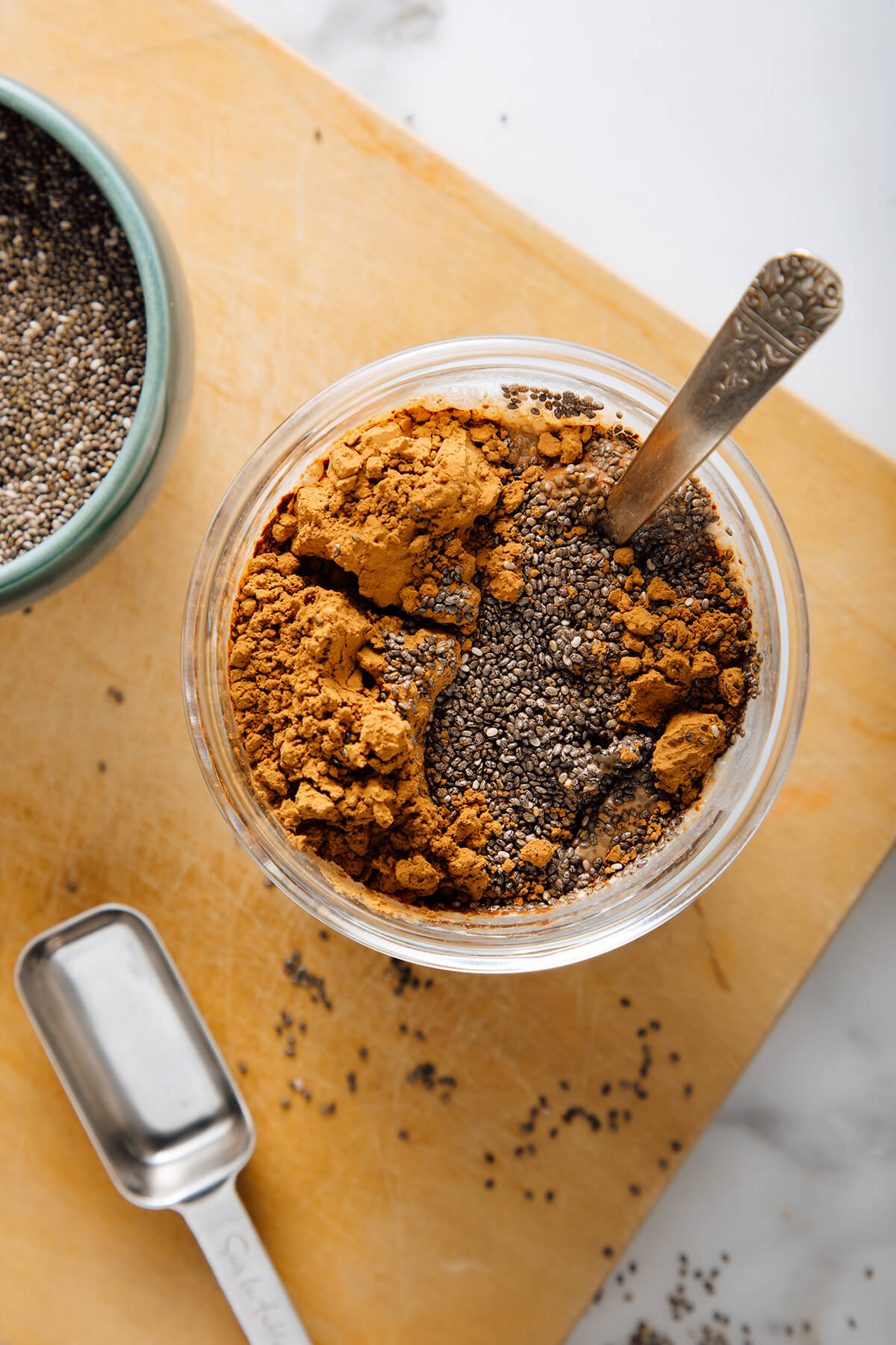 how to make chocolate chia pudding